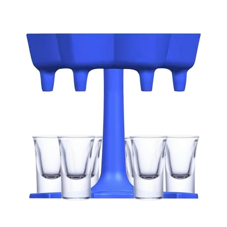 

AIMAOMI 6 Shot Glass Dispenser and Holder -Dispenser For Filling Liquids Shots Dispense H