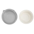 thumbnail image 5 of Cuenco de comida para gatos de doble uso, gran capacidad, inclinado, elevado, de cerámica, cuenco de comida para mascotas con soporte para perros, gatos, mascotas, gris, 5 of 5