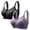 Blue, variant on Jelly Bras For Women Womens Plus Size Wireless Bra Thin Breathable Beauty Back Anti Sagging Comfort Fit M-3Xl
