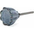 thumbnail image 5 of Set Of 6 Begonia Ceramic Flower Cabinet Knobs by Perilla Home, 5 of 7