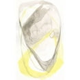 thumbnail image 3 of Goldberger, Jennifer 12x18 Black Modern Framed Museum Art Print Titled - Lemon and Grey Tandem II, 3 of 5