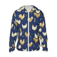 thumbnail image 2 of Lsque Funny Chicken UPF 50+ Lightweight Sun Protection Men's Women's Long Sleeve Shirt, Hoodie Performance -XX-Large, 2 of 9