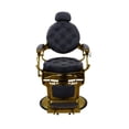thumbnail image 1 of Sillón Barbería Clásico Vanlig Bergamo Hongzi Gold, 1 of 4