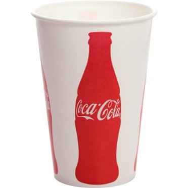 Karat Coca Cola 16oz Cold Drink Paper Cups - Pack of 1000 - Walmart.com