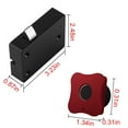 thumbnail image 2 of TopLLC Fingerprint Cabinet Lock, Smart Biometric Cabinet Lock, Home & Office Hidden File Cabinet Locks, USB Rechargeable Keyless Furniture Drawer Lock, 2 of 5