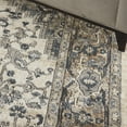 thumbnail image 4 of Nourison Concerto Ivory/Grey 6' x 9' Area Rug, Transitional, Persian, Bed Room, Living Room, Dining Room, Kitchen, Easy Cleaning, Non Shedding,, 4 of 8