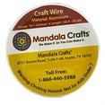 thumbnail image 3 of Mandala Crafts 12 14 16 18 20 22 Gauge Anodized Jewelry Making Beading Floral Colored Aluminum Craft Wire (18 Gauge, Copper), 3 of 4