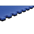 thumbnail image 4 of Norsk Dazzling Blue/Black 24 in. x 24 in. EVA Foam Truly Reversible Sport MMA Interlocking Tile (20-Tile), 4 of 6