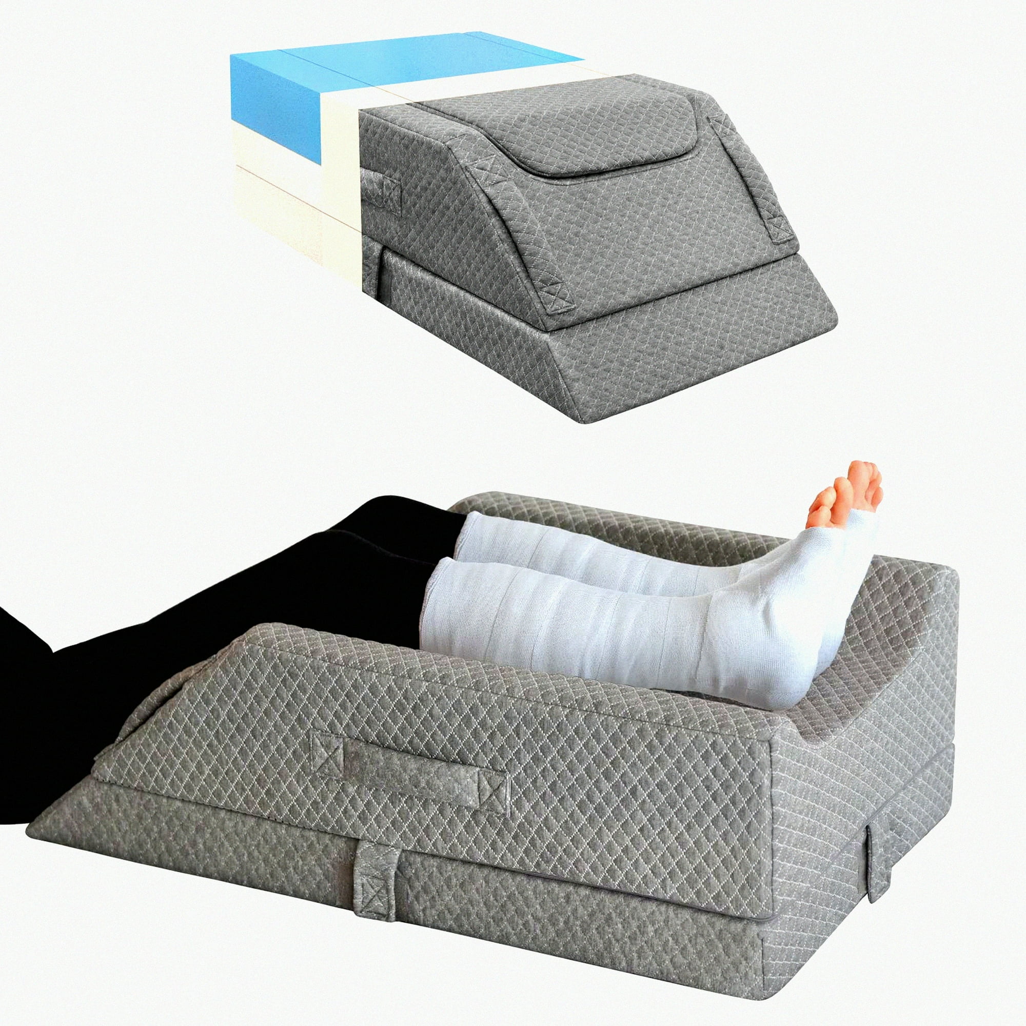 Foam elevation wedge clearance