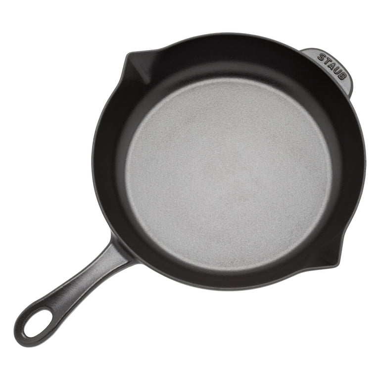 Staub - Cast Iron Frying Pan, Black