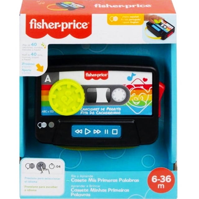 Juguete para Bebé Fisher Price Casete Mis Primeras Palabras