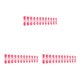 thumbnail image 4 of Jumpingount Round Artificial Fake Nail Set French Fingernails Stickers Style Cover Manicure Trend Removable Press-on Full for Women Type1 NO1, 4 of 6