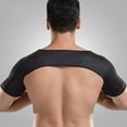 thumbnail image 3 of 2 Pcs Sports Shoulder Pads – Sleep Warm Shoulder Pads, Weightlifting Shoulder Protection, Size Up for Extra Comfort (2Pcs Black,L), 3 of 7