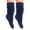 Navy, variant on Extra Long Heavy Slouch Socks 2 Pair Size 9-11 - Red