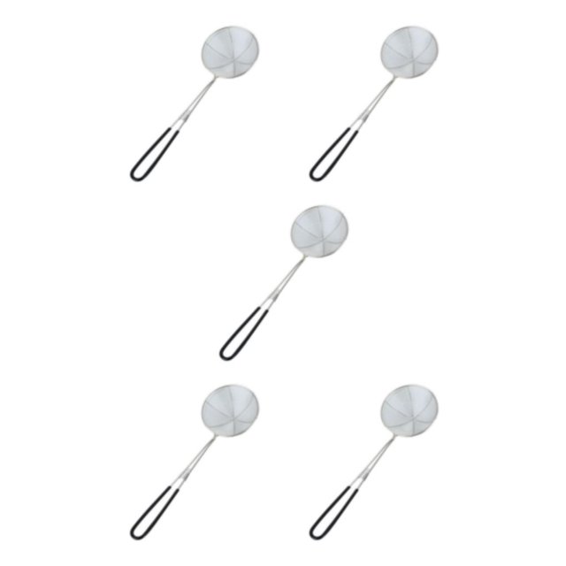 Kearding Cuchara para espumadera de restaurante, colador de acero inoxidable, mango antideslizante, herramienta de cocina, accesorios de cocina, Type2 NO2