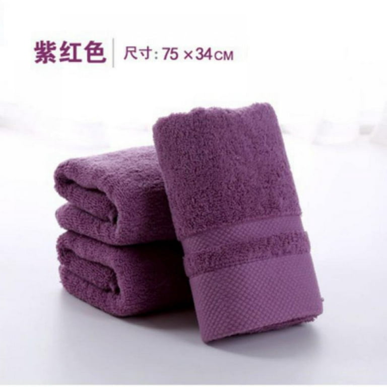 Ultra Soft Cotton Bath Towels Large Thick Absorbent Hand Bathroom