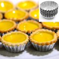 thumbnail image 4 of 20 piezas tarta de huevo, molde de aluminio para galletas, cupcakes, molde forrado, herramienta para hornear de estaño, 4 of 5