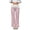 Pink, variant on Women's Fold Over Wide Leg Yoga Pants Stretchy Bell Bottom Roll Up