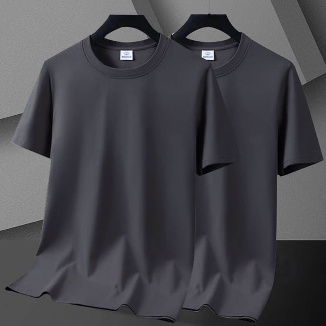 pstuiky camisetas para hombre, Camiseta informal de manga corta con botones y rayas lisas para hombre ropa de hombre xxxxl
