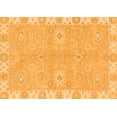 thumbnail image 1 of Ahgly Company Indoor Rectangle Oriental Orange Traditional Area Rugs, 2' x 4', 1 of 4