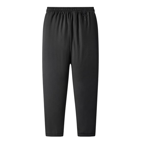 Dpytoraw Autumn And Winter New Men's Lambing Fleece Windproof Cotton Fleece Sports Pants Men's Straight Leg Pants