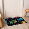 thumbnail image 6 of Turtle Area Rugs: Polyester Non-Slip Kitchen Mat Office Rug - Machine Washable, 6 of 6