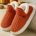thumbnail image 2 of Juosiy Cotton Slippers for 2025 Winter and Fall no Slip Shoes Indoor Outdoor Keep Warm Ankle Boots, 2 of 5