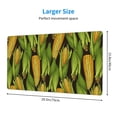 thumbnail image 2 of Naloa Corn 2 Gaming Mouse Pad Large Mouse Mat Long Extended Desk Pad Non-Slip Rubber Mice Pads Stitched Edges Thin Pad (16x29.5 Inch), 2 of 8