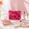 thumbnail image 1 of Makeup Pouch Bags With Zipper Pouches For Home Travel Office Lipstick Cosmetic Accessories Organizer, 1 of 6