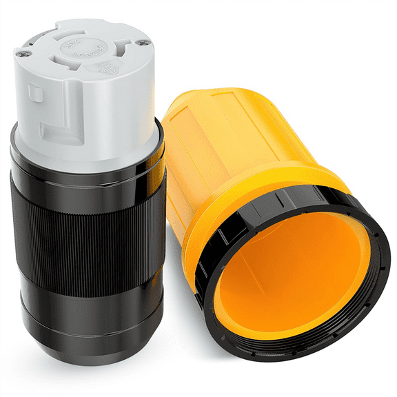 New Arrivals 50AMP RV Power Cord Twist Lock Plug with Boot Locking Cover