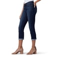 thumbnail image 3 of Lee Women's Flex Motion Regular Fit Denim Capri - Bewitched, Bewitched, 6, 3 of 3