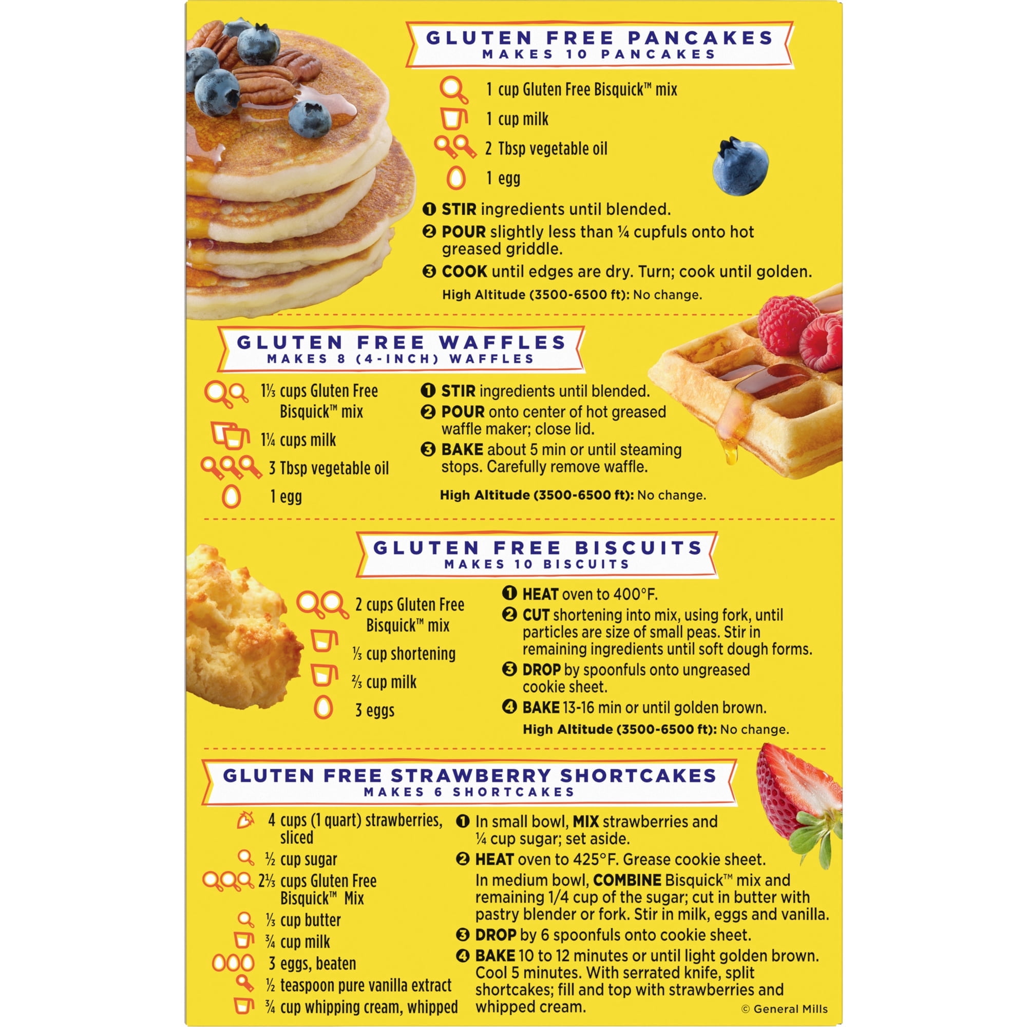 Betty Crocker Bisquick, Gluten Free Pancake and Baking Mix, 16 oz