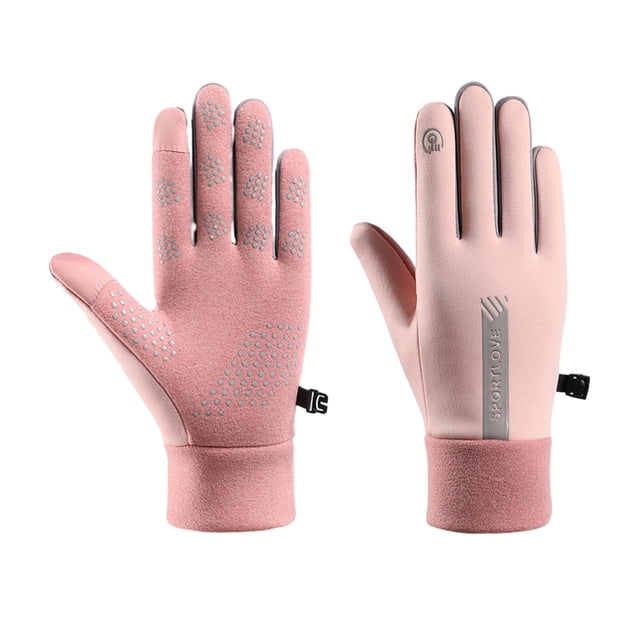 Guardoinrt 2pieces Outdoor Gloves Durability And Functionality For All Outdoor Activities Waterproof Gloves Ppink