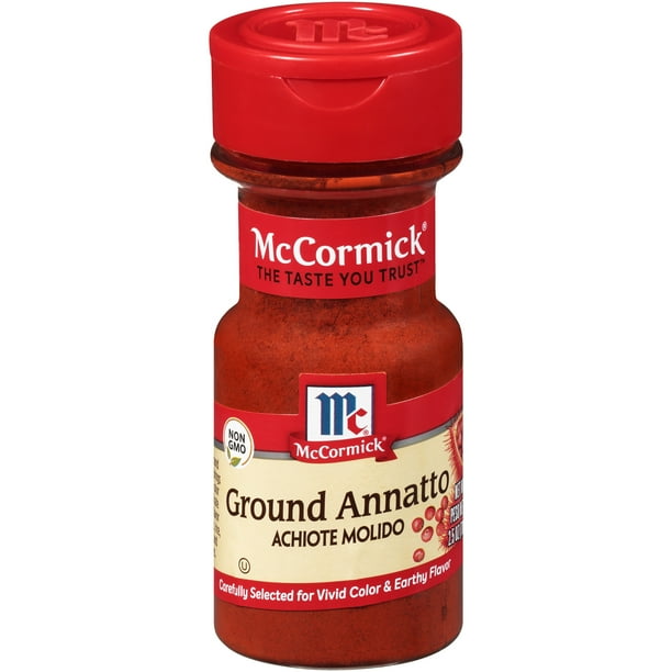 Mccormick Ground Annatto 2 5 Oz Walmart Com Walmart Com