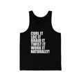 thumbnail image 1 of Curls Locs Braids Natural Hair Pride  Unisex Tank Top, XS-2XL Nappy Kinky, 1 of 2