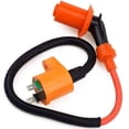 thumbnail image 2 of LEEYNEER High Performance Racing Ignition Coil 6 Pin CDI 3 Electrode Spark Plug for GY6 50Cc ATV, 2 of 7
