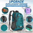 thumbnail image 2 of Mochila de Senderismo IGOLUMON 40L Impermeable y Ligera Verde, 2 of 8