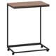 thumbnail image 1 of Mesa auxiliar VidaXL negra con ruedas 55x35x70 cm Madera mecanizada, 1 of 5
