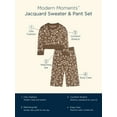 Modern Moments by Gerber Baby & Toddler Girl Jacquard Sweater & Wide
