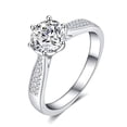 thumbnail image 2 of Fiudx Anillo de Gatito, Delicado Diseño de Mascota En Plata 925, Circonitas Engastadas a Mano, Elegante Pieza Apilable, Regalo de Compromiso para Bodas, Ocasiones Especiales, Accesorio de Moda Atempo, 2 of 6