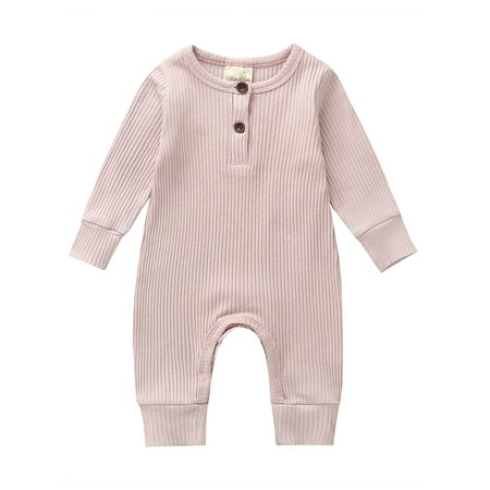 

Ma&Baby Newborn Baby Boy Girls Rompers Jumpsuit Long Sleeve One-peice Bodysuit Playsuit Playsuit