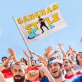 thumbnail image 4 of DJ Raphi Bandera impresa con temática, regalo perfecto para fanáticos, amigos y familiares, y adecuada para actividades al aire libre e interiores, decoraciones de fiesta. 90 cm × 150 cm., 4 of 6