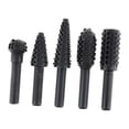 thumbnail image 1 of Brocas helicoidales para carpintería, accesorio giratorio en relieve, accesorio para carpintería 5 piezas, 1 of 9