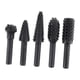 thumbnail image 1 of Juego de brocas para fresadora con brocas giratorias para carpintería, juego de escofinas giratorias con relieve para 5 piezas, 1 of 9