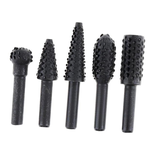 Brocas helicoidales para carpintería, accesorio giratorio en relieve, accesorio para carpintería 5 piezas
