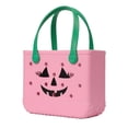 thumbnail image 4 of SUMMERWEEN SPOOKY BEACH TOTE EVA Hole Bag Halloween Ghost Pumpkin Design Waterproof Quick Drying Travel Tote For Pool Beach And Vacation, 4 of 6