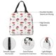 thumbnail image 4 of Easygdp Different Mushrooms Bolsa Térmica Premium - Tela Oxford Impermeable, Gran Capacidad, Bolsillo Frontal, Unisex para Trabajo, Escuela, Actividades al Aire Libre y Picnics, 4 of 8