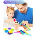 thumbnail image 2 of Juguete de clasificación de colores y formas AIZIYUO Montessori para niños pequeños, 2 of 7