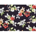 thumbnail image 2 of Zelouf Print On Shakira Digital Sample  , Sewing, DIY, Crafts Fabric by the Yard, 937Black/red, 1 Yard, 2 of 2