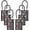 Black, variant on Open Alert TSA Approved Luggage Locks 4 Digit Combination TSA Travel Locks with TSA008, Zinc Alloy Body for Luggage, Suitcase, Backpack, and More. Black 4 Locks.